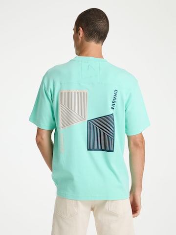 T-Shirt 'Reco' CHASIN' en bleu