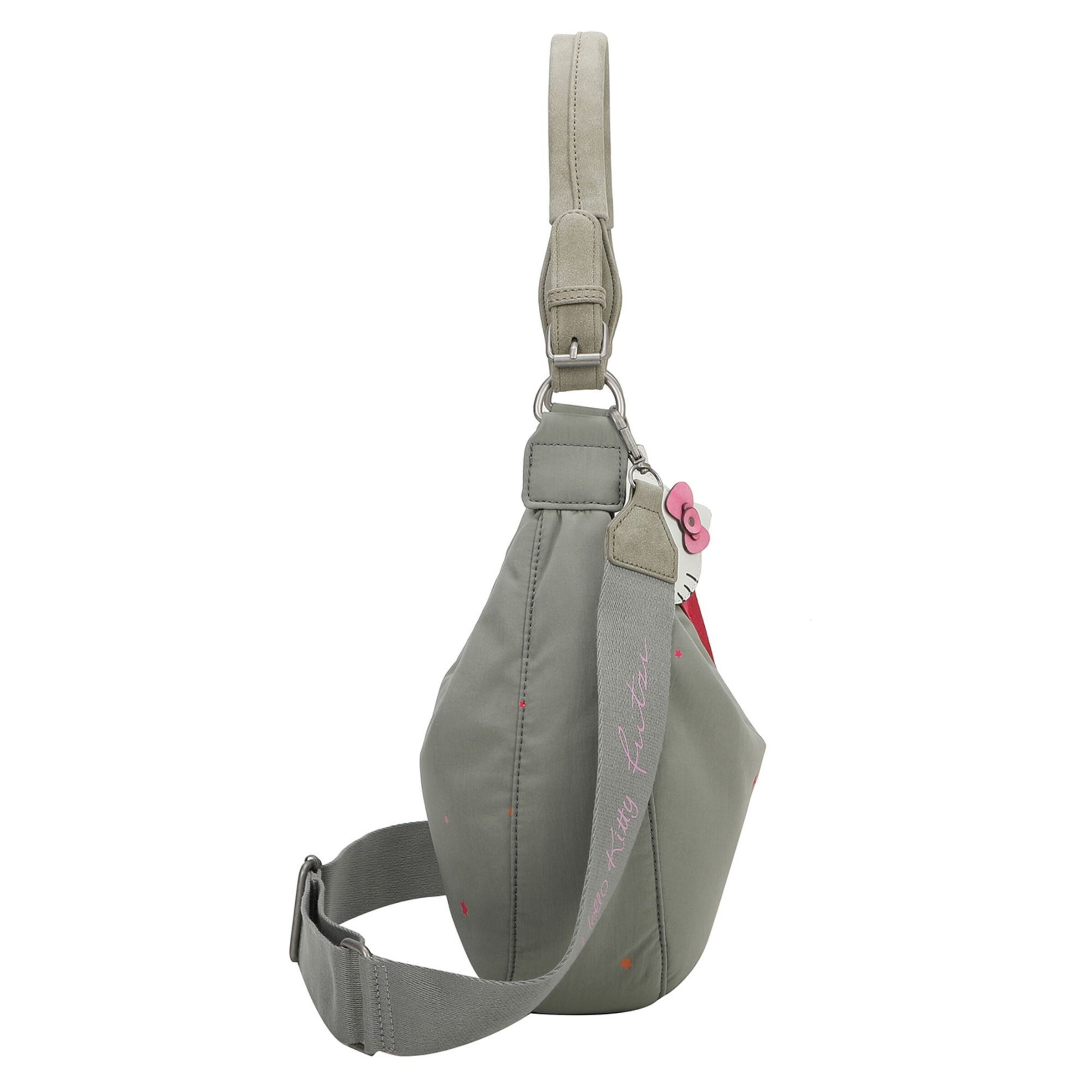 Fritzi aus Preußen Shoulder bag 'Hello Kitty' in Green