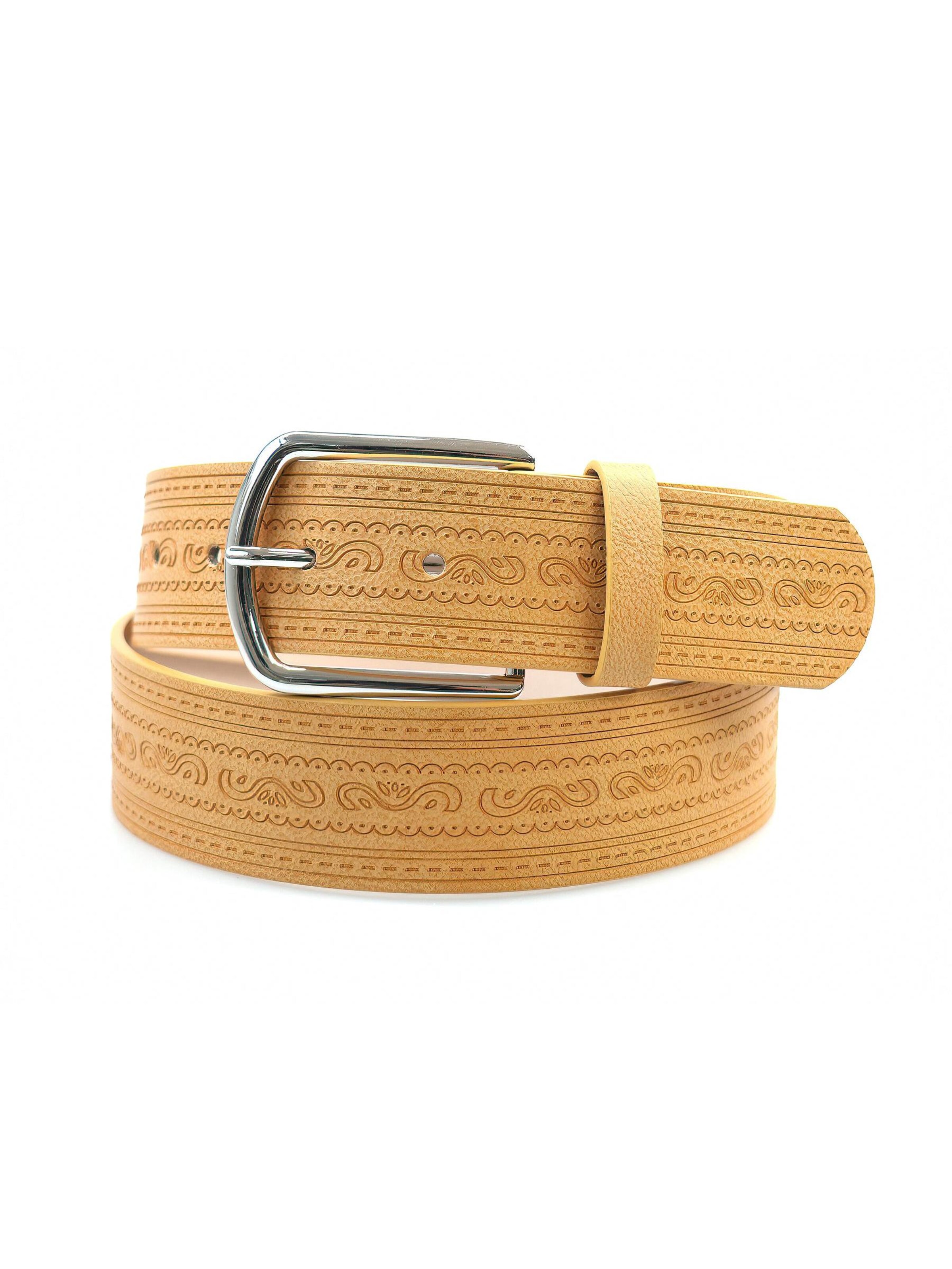AVANT-GARDE PARIS Belt 'Viara' in Yellow: front