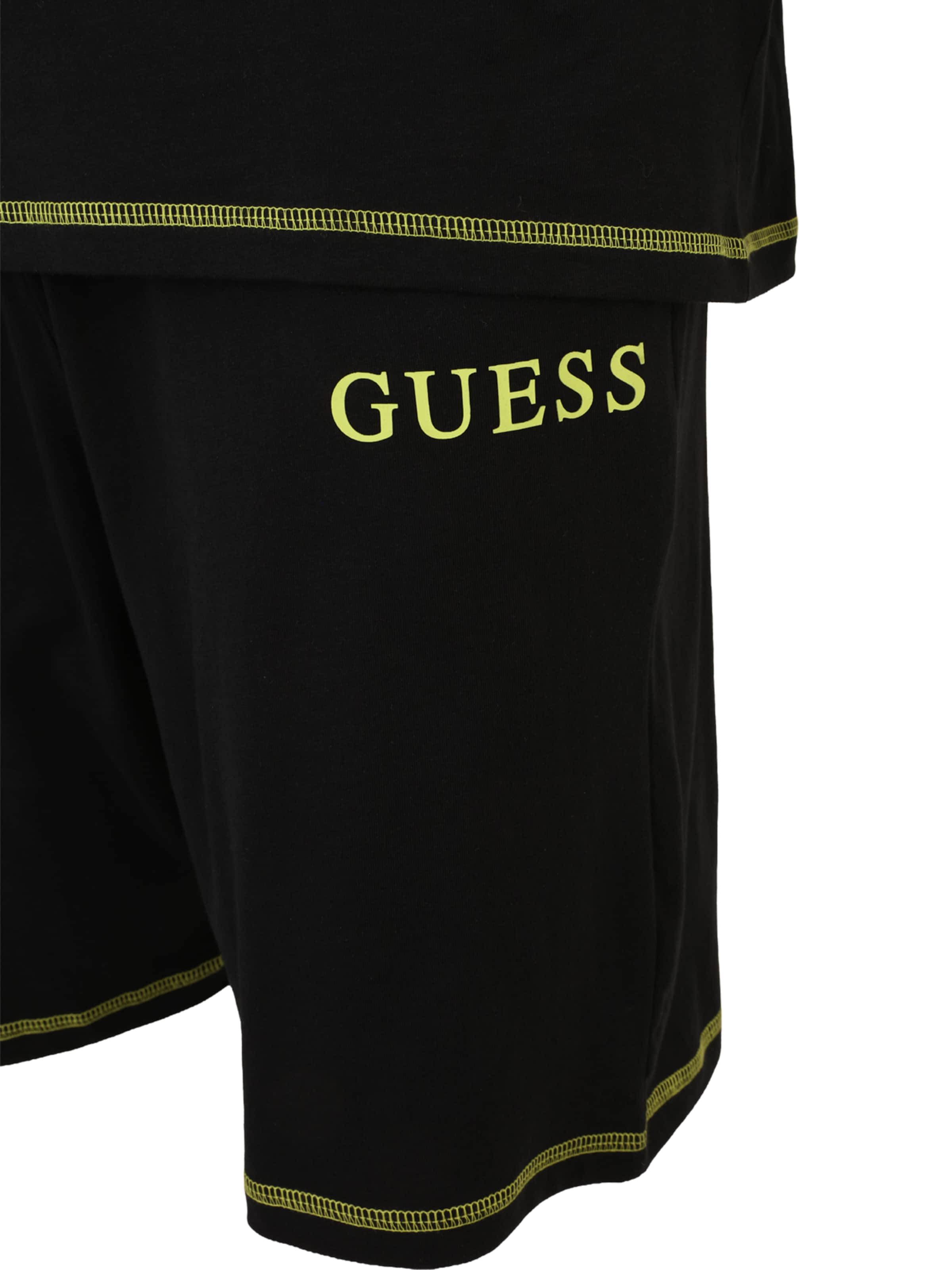 GUESS Pyjamas kort 'WILLEM' i sort