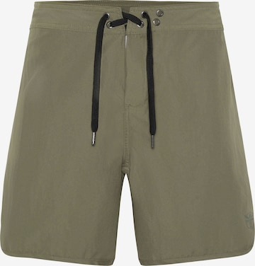 CHIEMSEE Board Shorts in Green: front