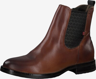 s.Oliver Chelsea Boots en cognac / noir, Vue avec produit
