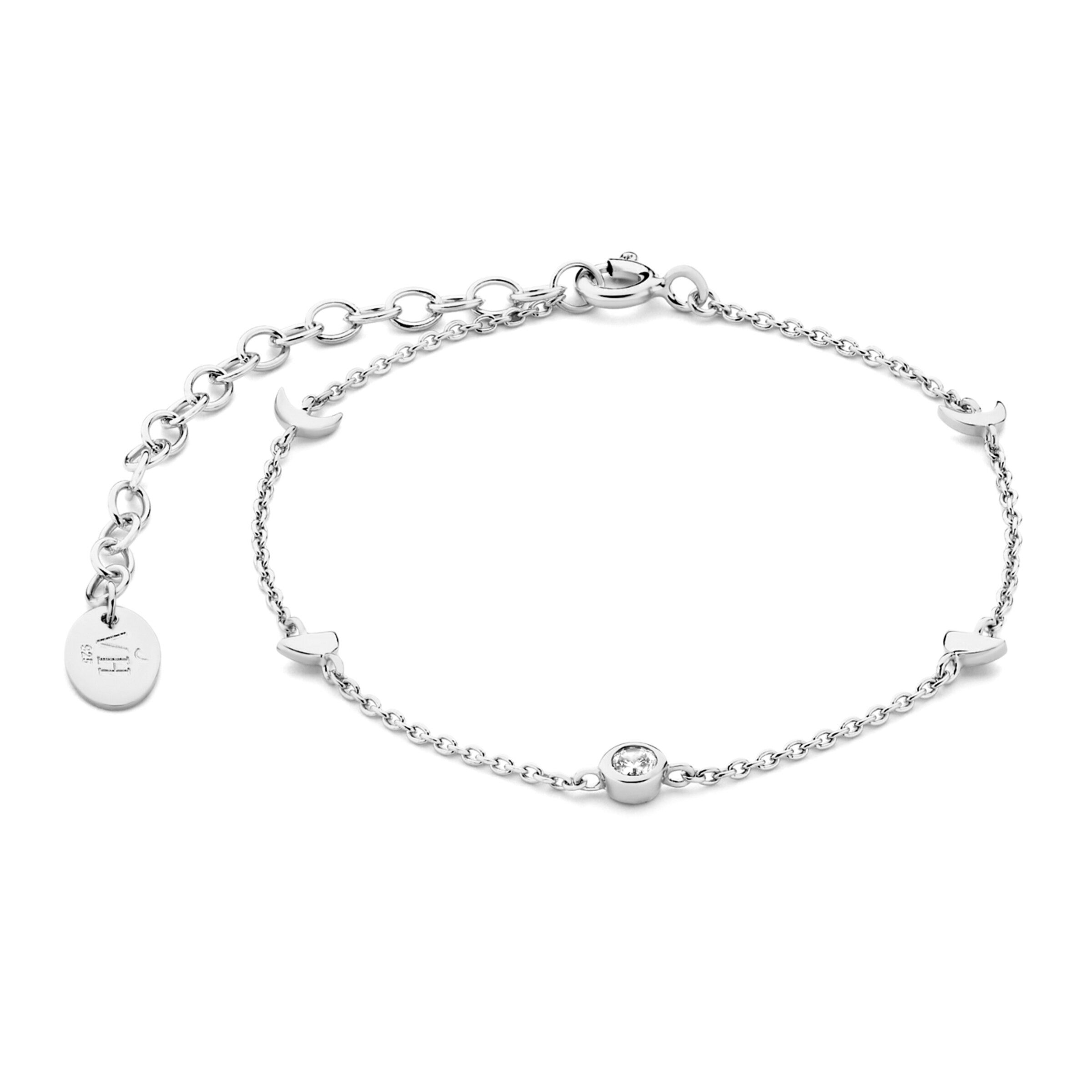 Violet Hamden Bracelet in Silver: front