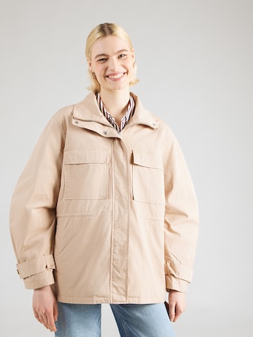 Monki Between-Season Jacket in Beige: front