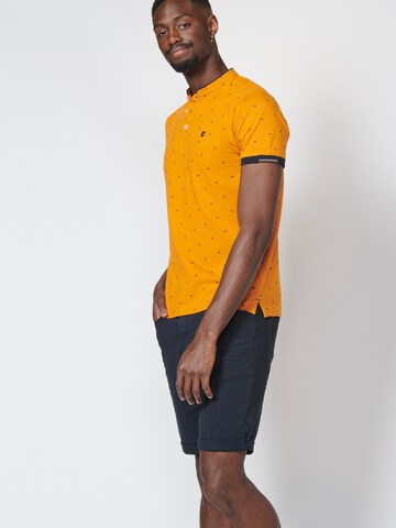 KOROSHI T-Shirt in Gelb