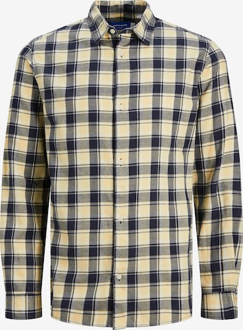 Comfort fit Camicia 'JOSHUA' di JACK & JONES in giallo: frontale