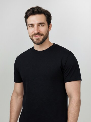 GREENBOMB Performance shirt ' Basic Loom ' in Black