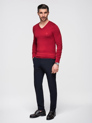 Pullover di Ombre in rosso