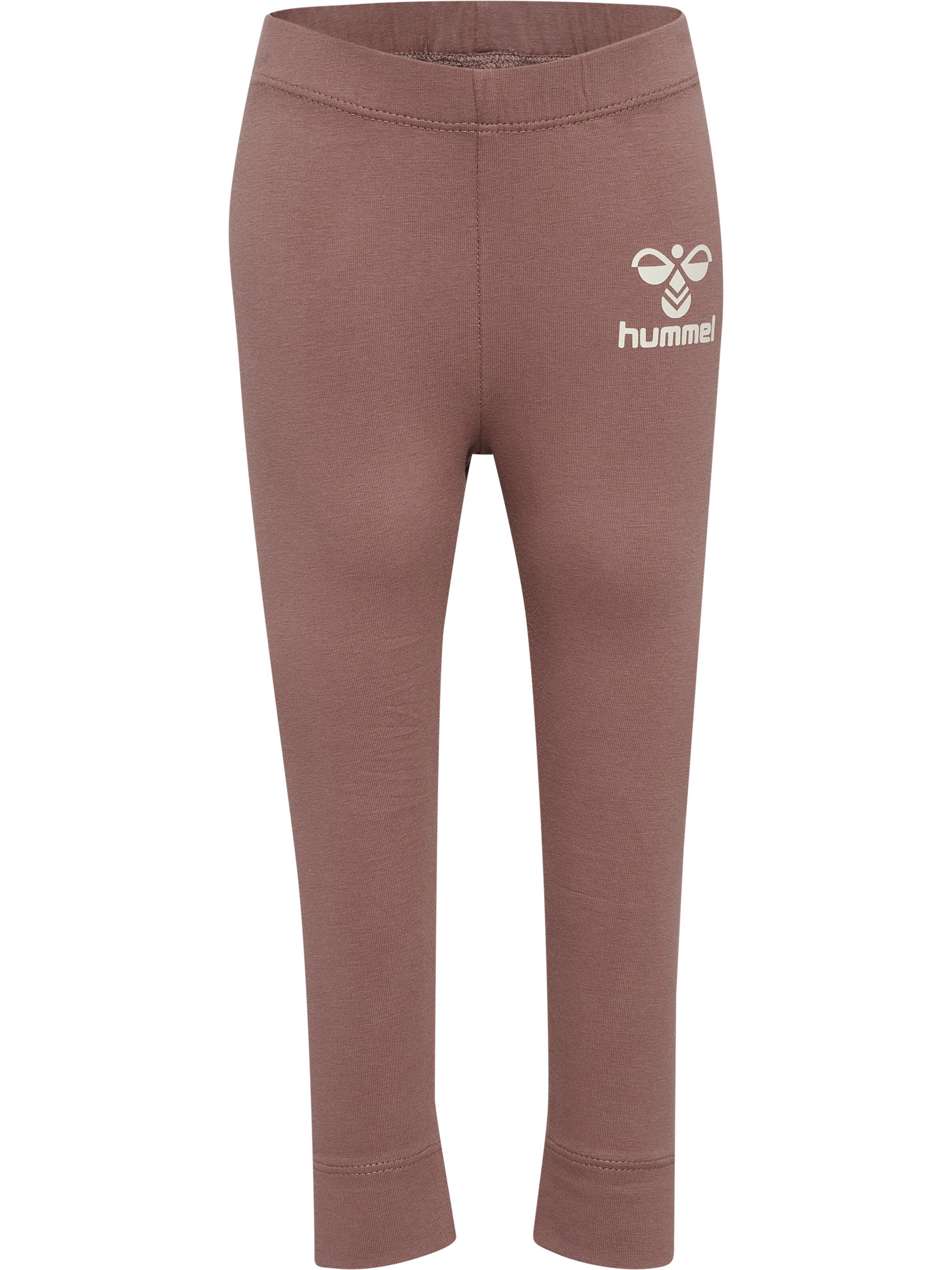 Hummel Slim fit Leggings in Brown: front