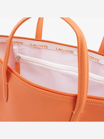 LACOSTE - Bolso de hombro 'Lacoste Petit sac cabas à bandoulière L.12.12 Concept Orange' en naranja