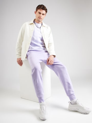 Nike Sportswear Конический (Tapered) Штаны 'CLUB' в Лиловый