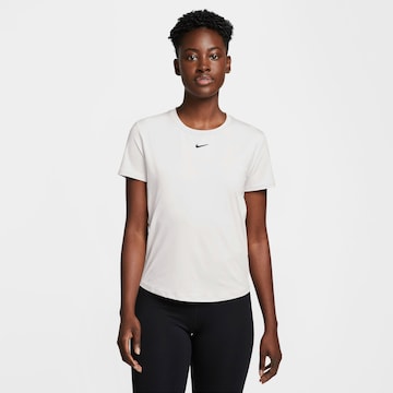 Maglia funzionale 'ONE CLASSIC' di NIKE in bianco: frontale