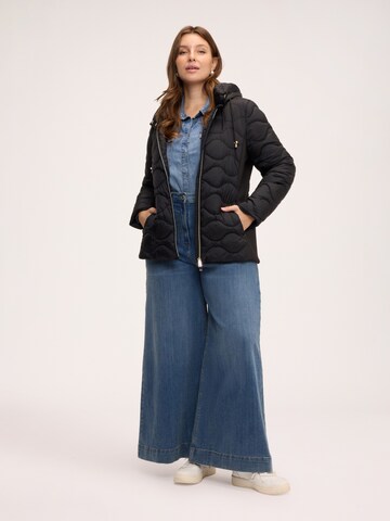 Manteau mi-saison Fiorella Rubino en noir