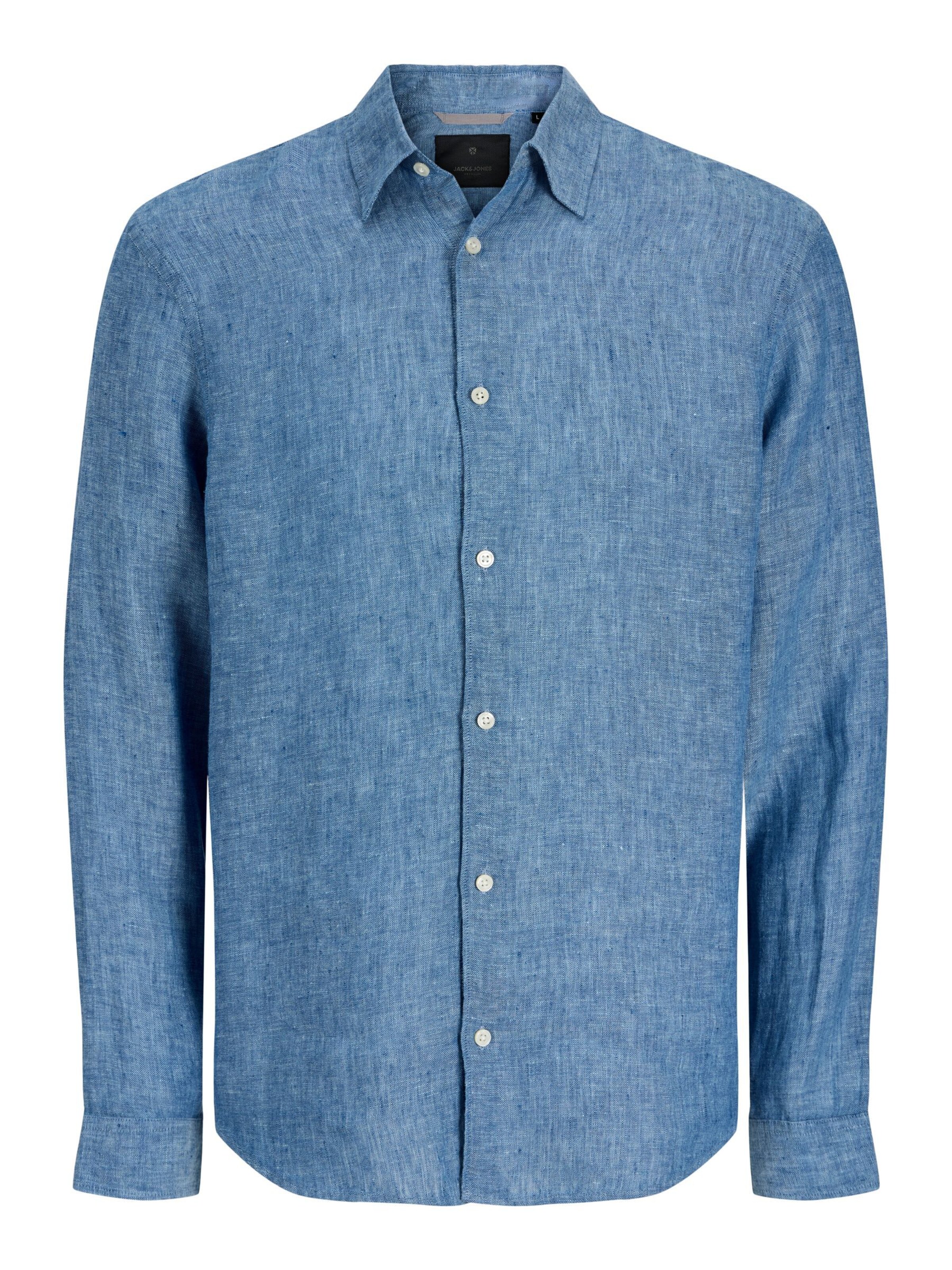 Camicia 'JPRBLALawrence' di JACK & JONES in blu: frontale