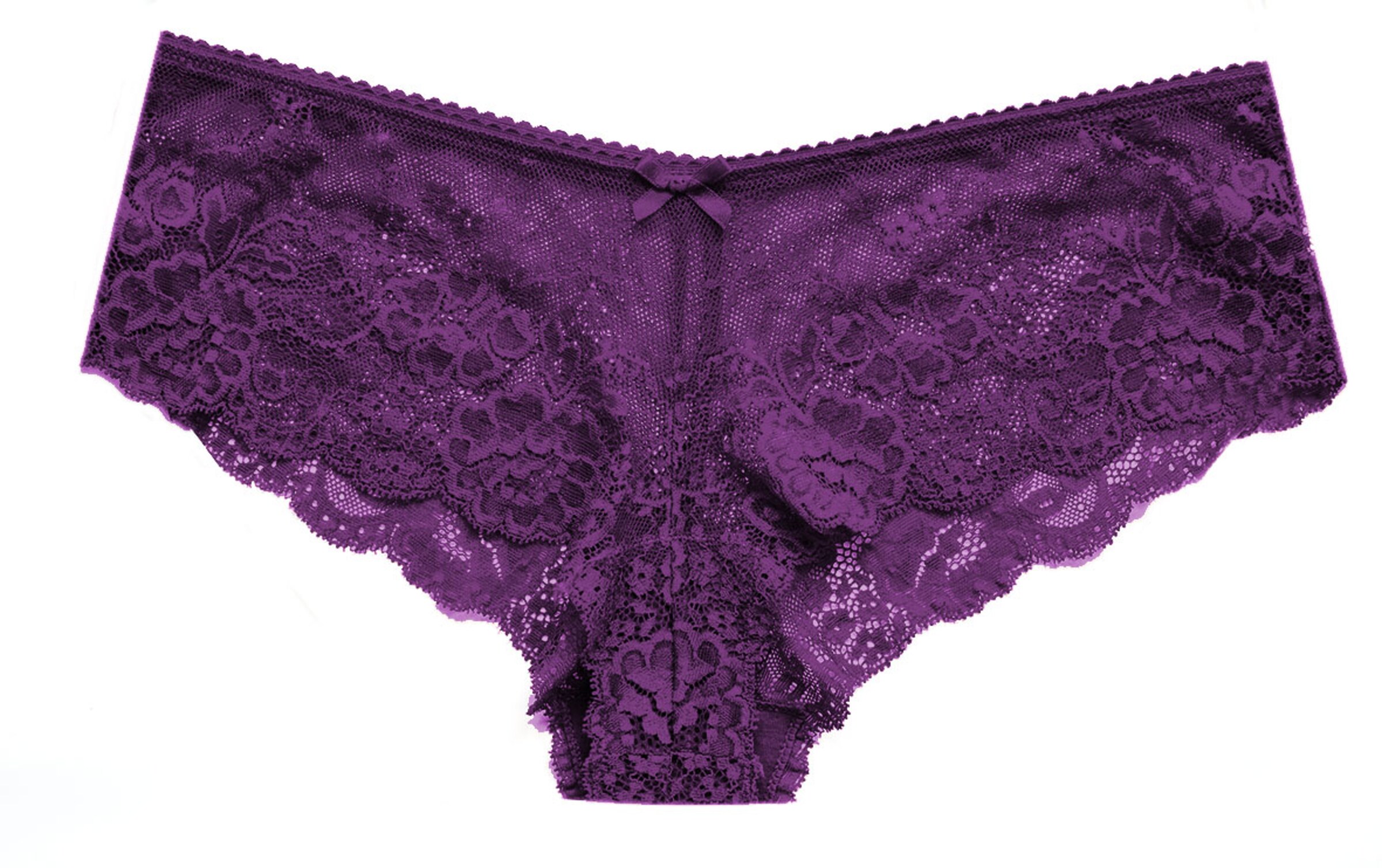 LASCANA Štandardný strih Nohavičky - Fialová