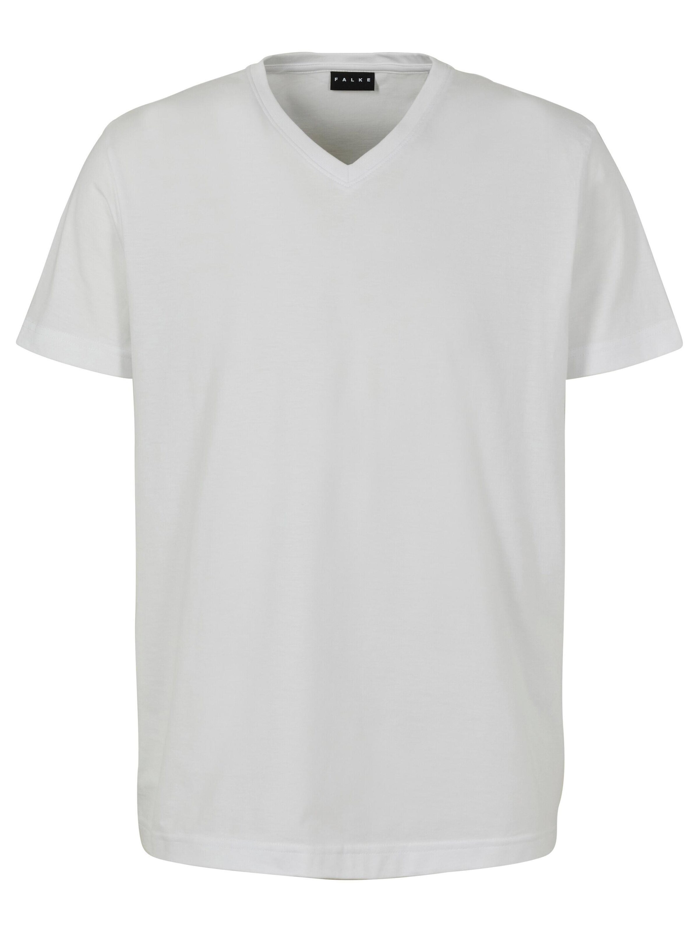 FALKE Shirt 'Essential Cotton' in White
