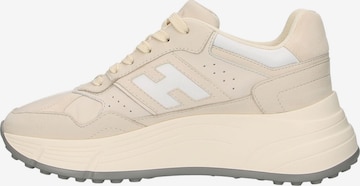 Sneaker bassa di HOGAN in beige: frontale