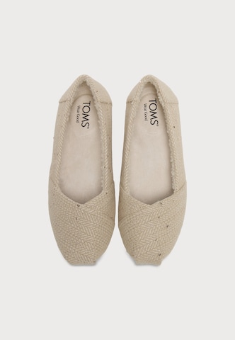 TOMS - Bailarina en beige
