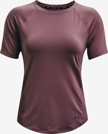 UNDER ARMOUR Functioneel shirt 'Rush' in Lila: voorkant