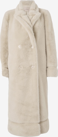 Twinset Pitkä talvitakki värissä beige: etupuoli