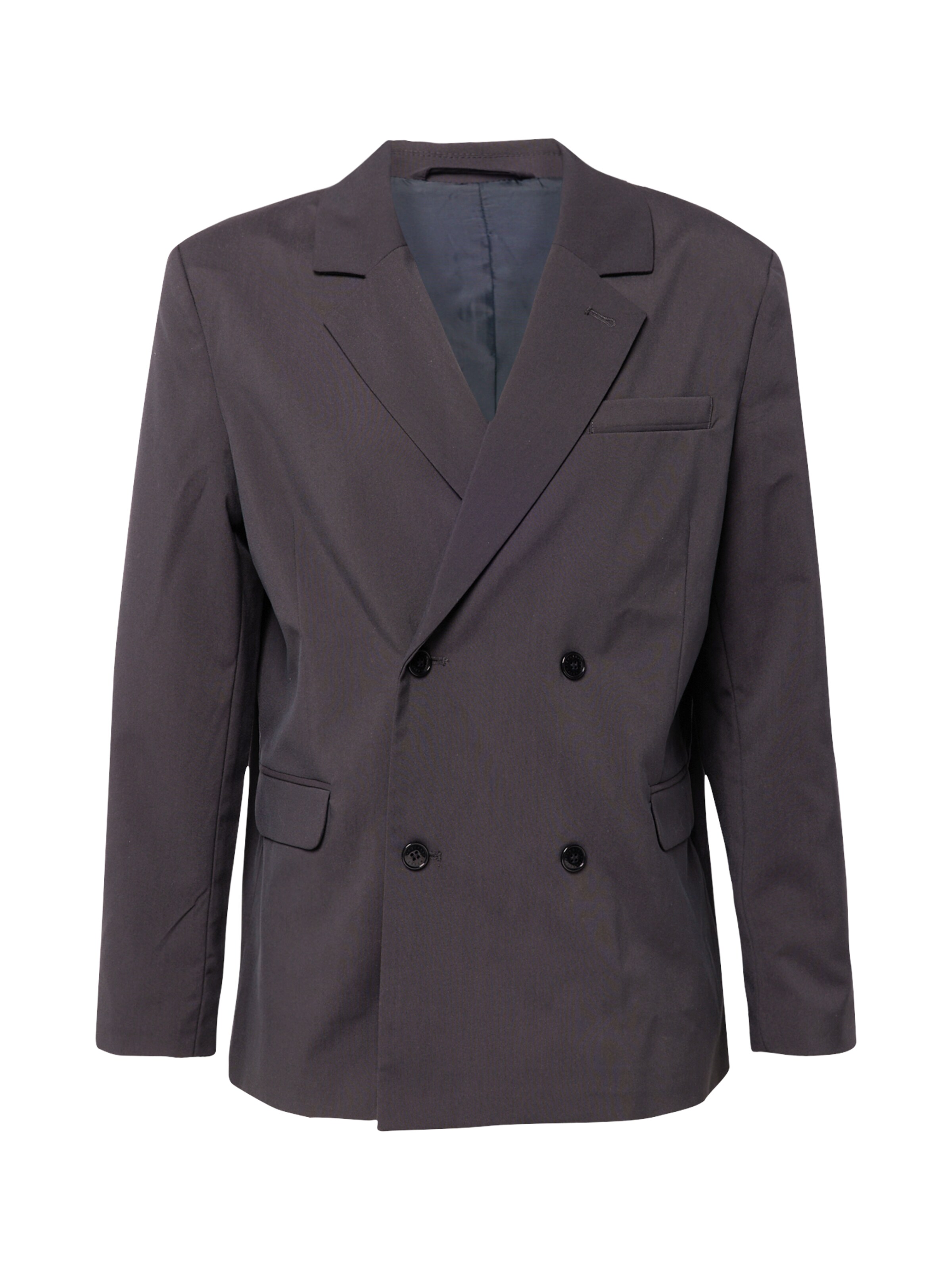 WEEKDAY Klasický střih Sako 'Leo' – šedá: přední strana