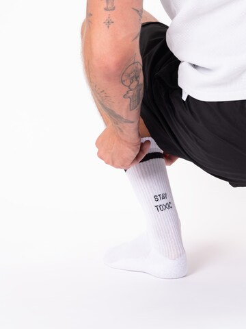 Occulto Sportsocken 'Leo'‌‌‌ in Weiß