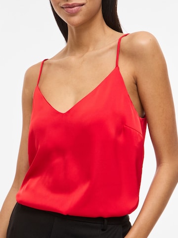 VILA - Top en rojo