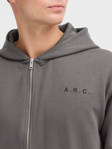 Veste de survêtement 'SDHenne' !Solid en gris