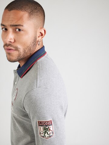 Tricou de la La Martina pe gri