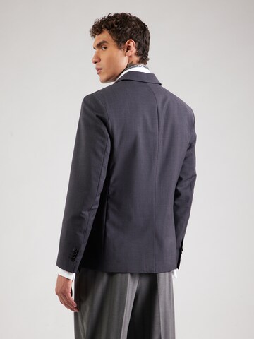 Calvin Klein Slim Fit Sakko in Schwarz: Rückseite