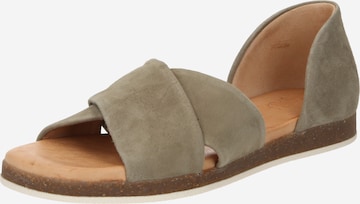 Apple of Eden - Sandalias 'CELINE' en verde: frente