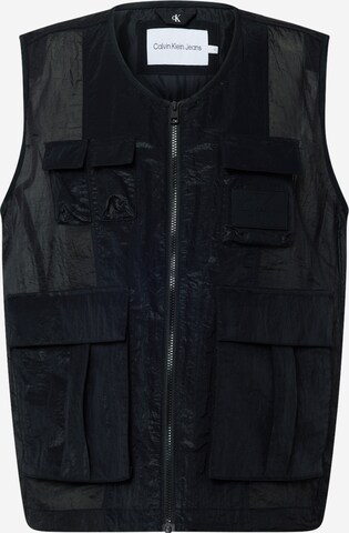 Calvin Klein Jeans Bodywarmer in Zwart: voorkant