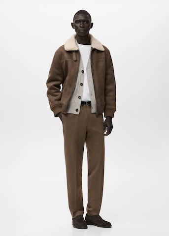 MANGO MAN Jacke 'Jay' in Braun
