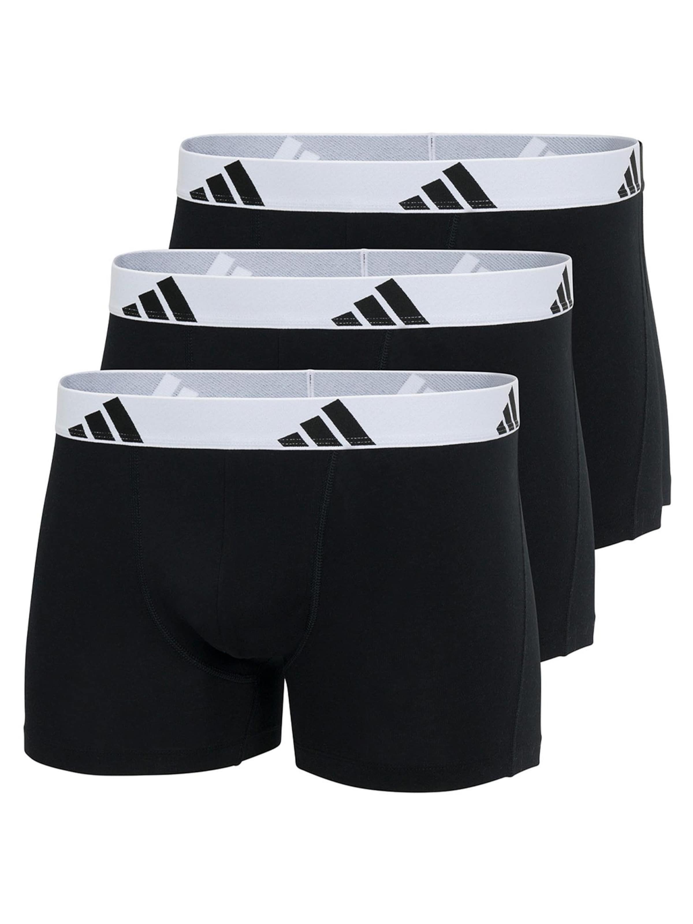 ADIDAS ORIGINALS Boxerky 'Active Flex' – černá: přední strana