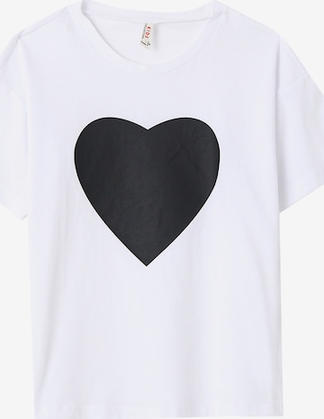 DeFacto T-Shirt in White: front
