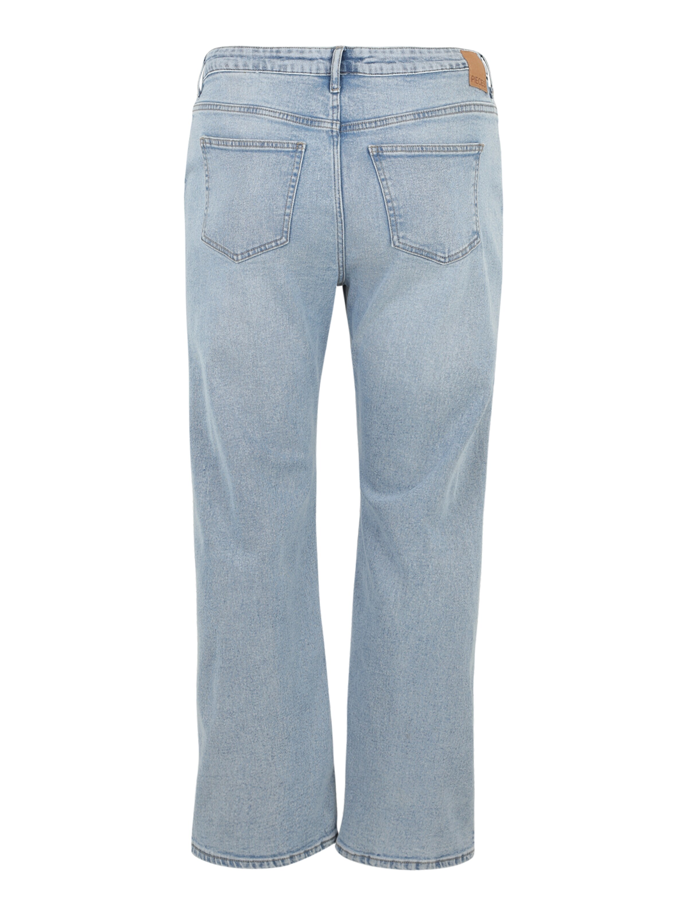 PIECES Curve Regular Farkut värissä sininen