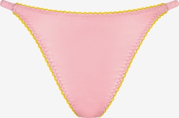 Slip 'Poetry Glossy' Mey en rose : devant