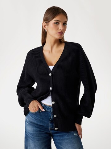 Cardigan GUESS en noir : devant