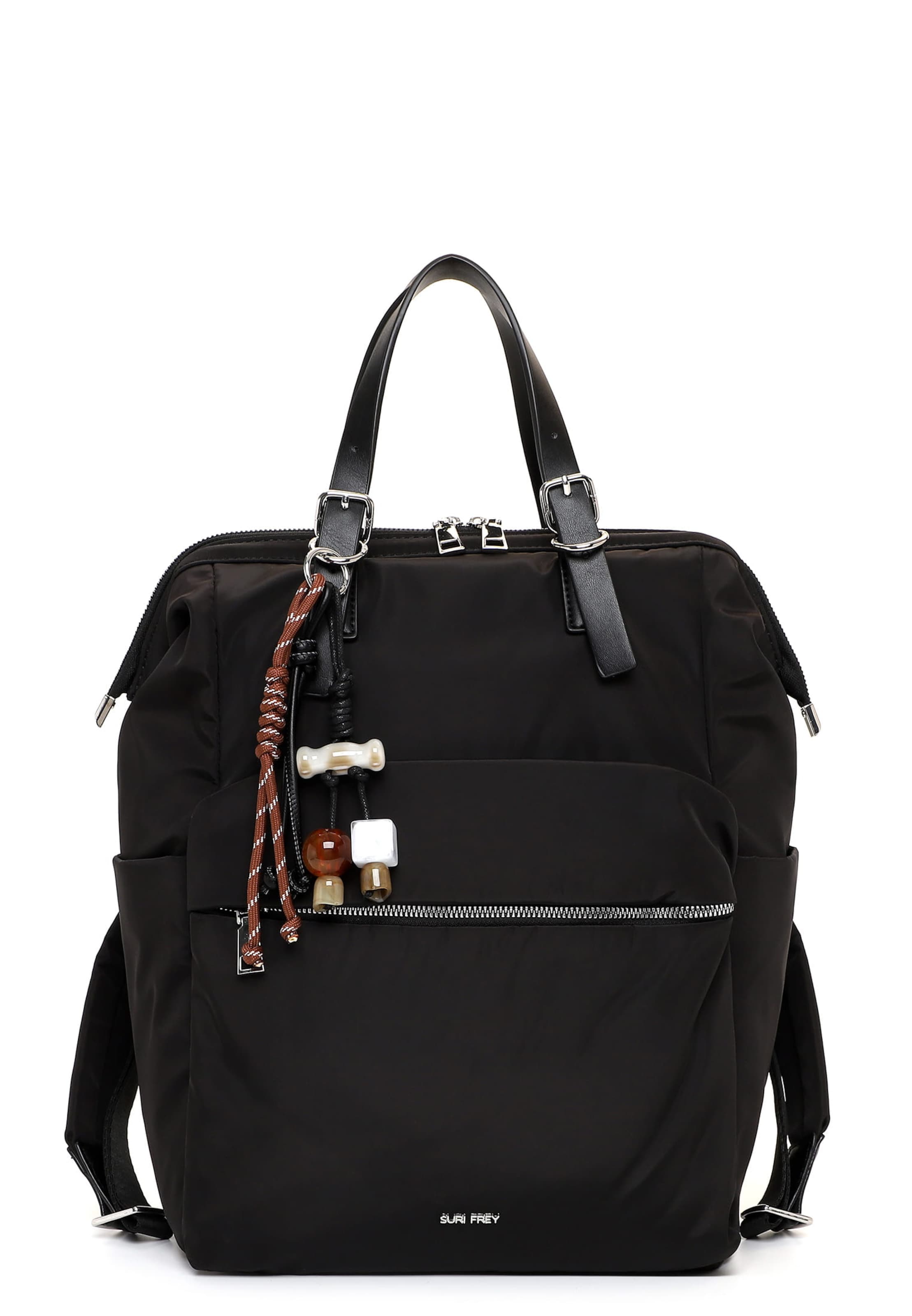 Suri Frey Backpack ' SFY Sandey ' in Black: front