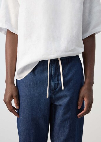MANGO MAN Tapered Jeans 'Tudy' in Blue