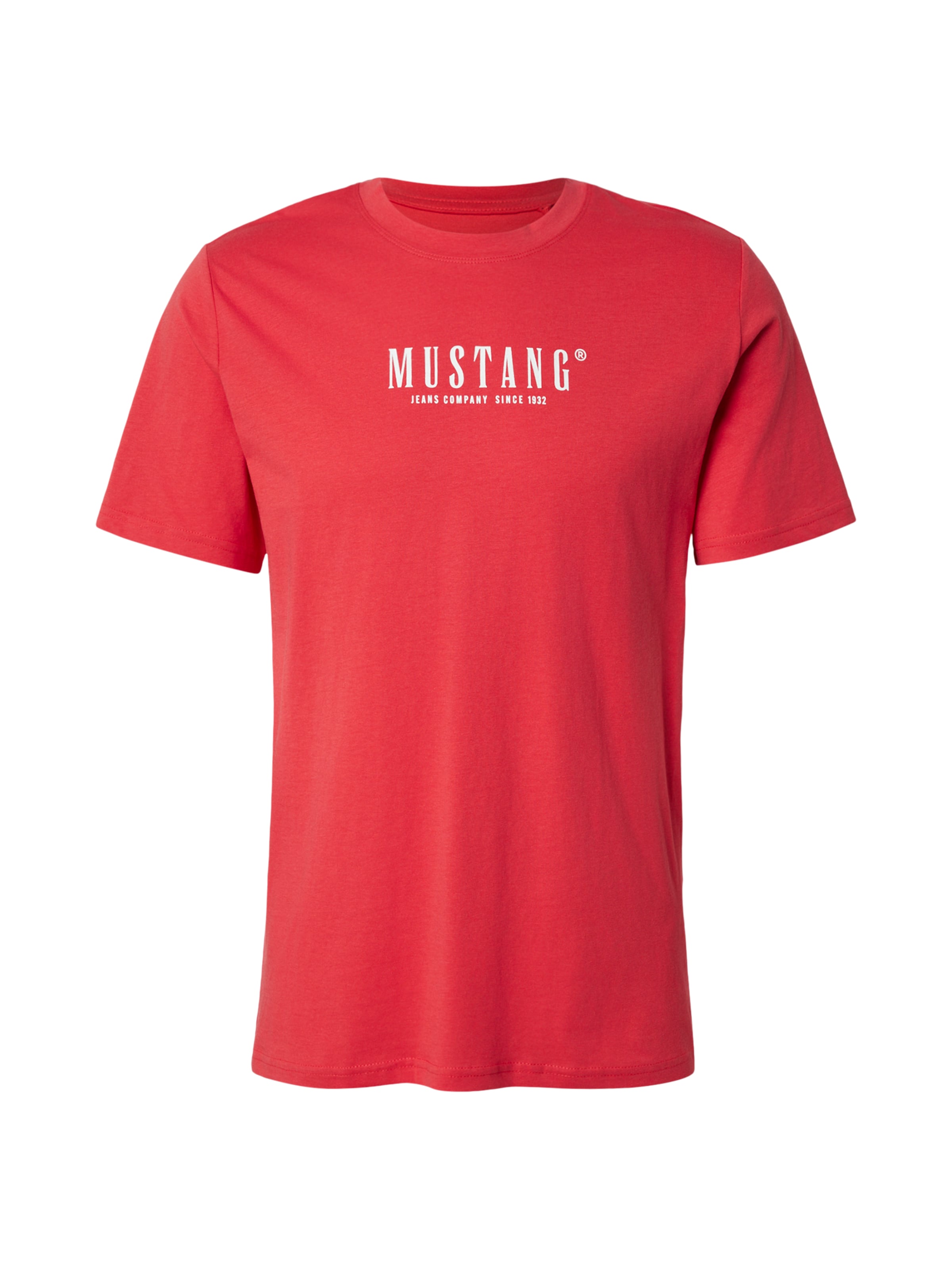 MUSTANG T-Shirt 'Style Austin' in Rot: Vorderseite