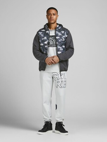 Veste mi-saison 'Toby' JACK & JONES en gris