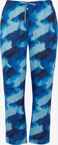YOEK Loosefit Hose in Blau: Vorderseite