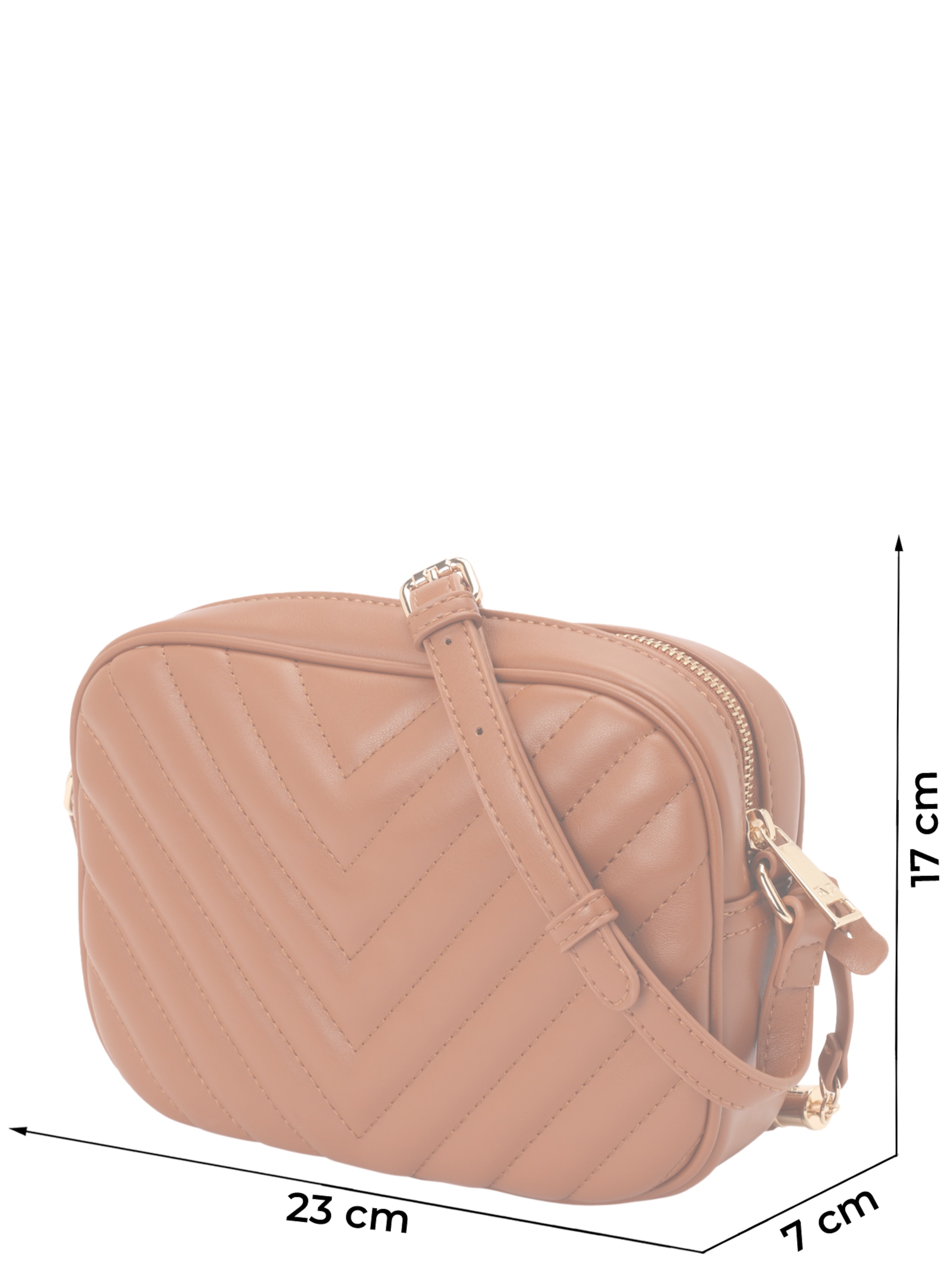 19V69 ITALIA Чанта с презрамки 'Blanch' в кафяво