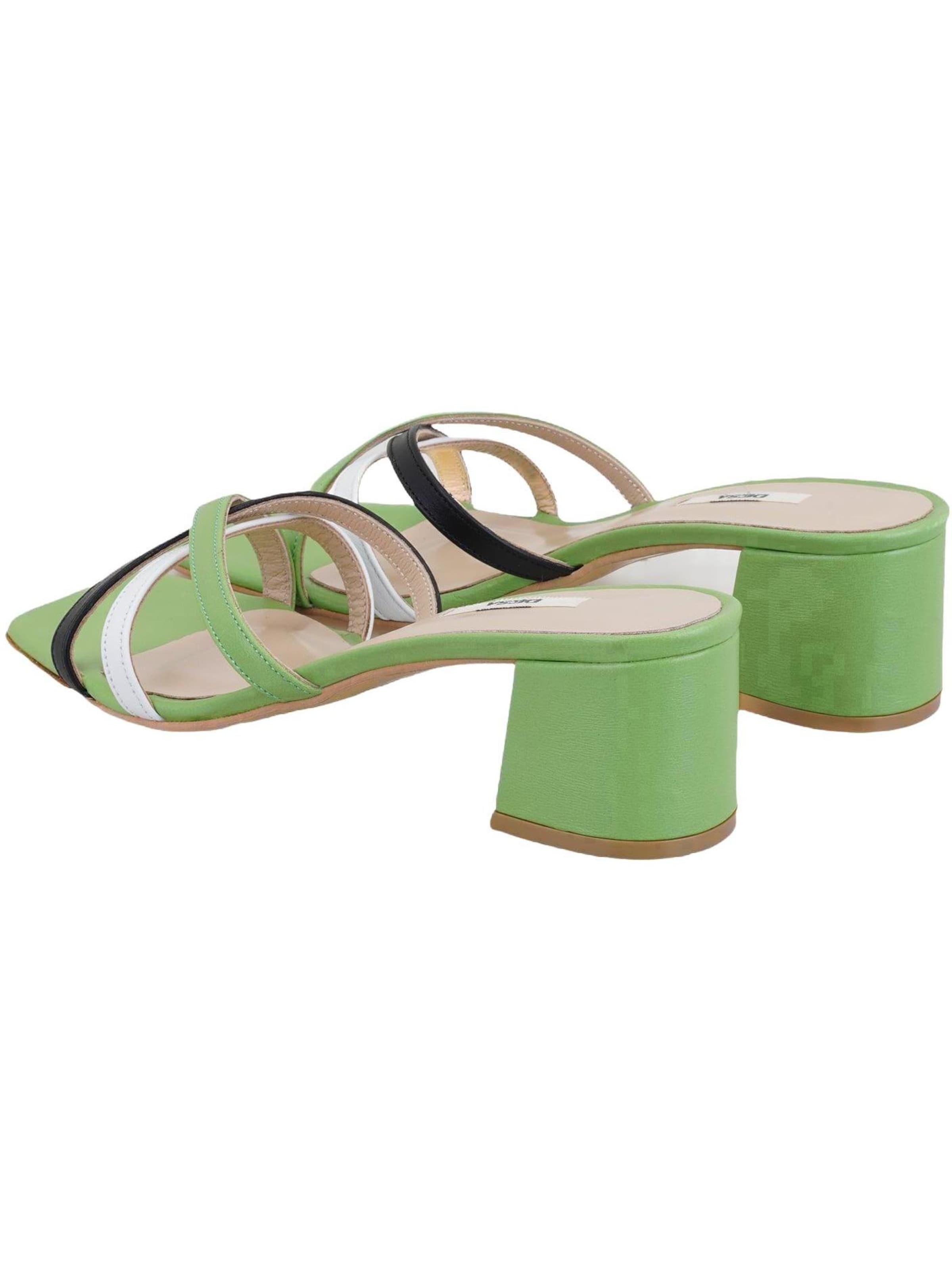 Desa - Zapatillas de casa 'Hausschuhe' en verde
