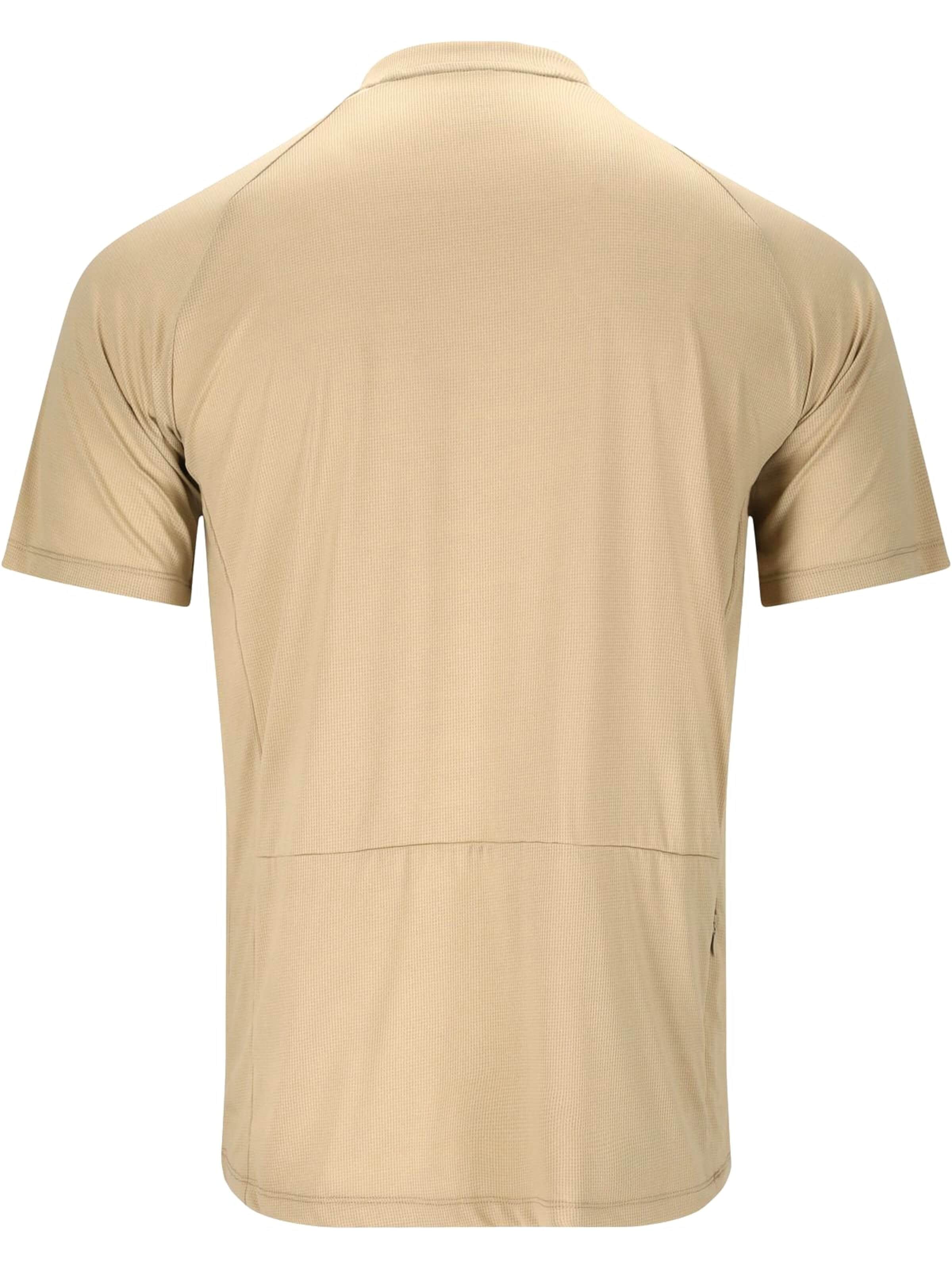 T-Shirt fonctionnel 'Crow M Melange Cycling/MTB SS Shirt' ENDURANCE en vert