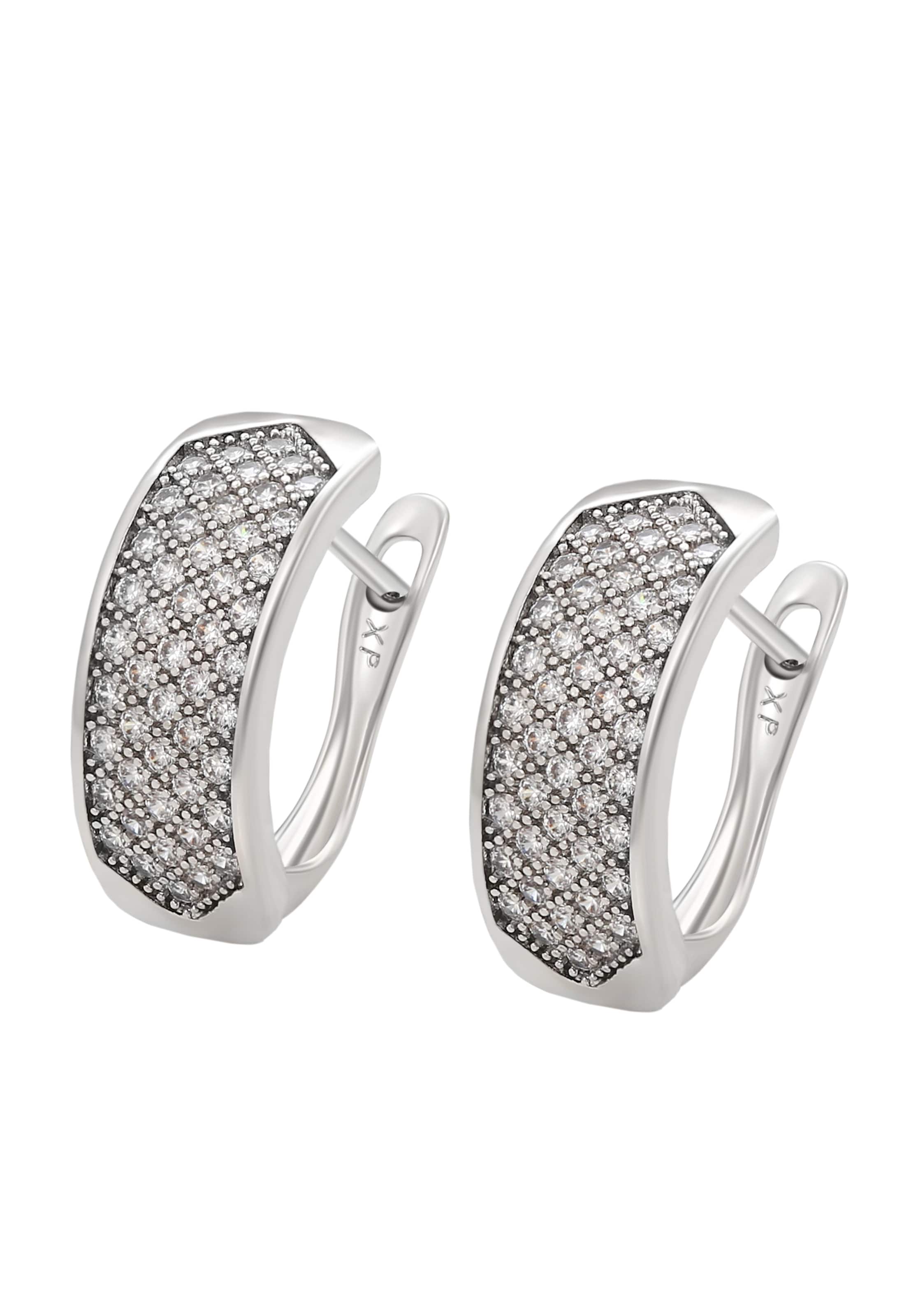 NAEMI Oorbellen in Zilver: voorkant