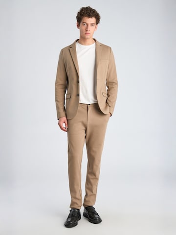 Lindbergh - Ajuste estrecho Chaqueta tipo saco para negocios en beige