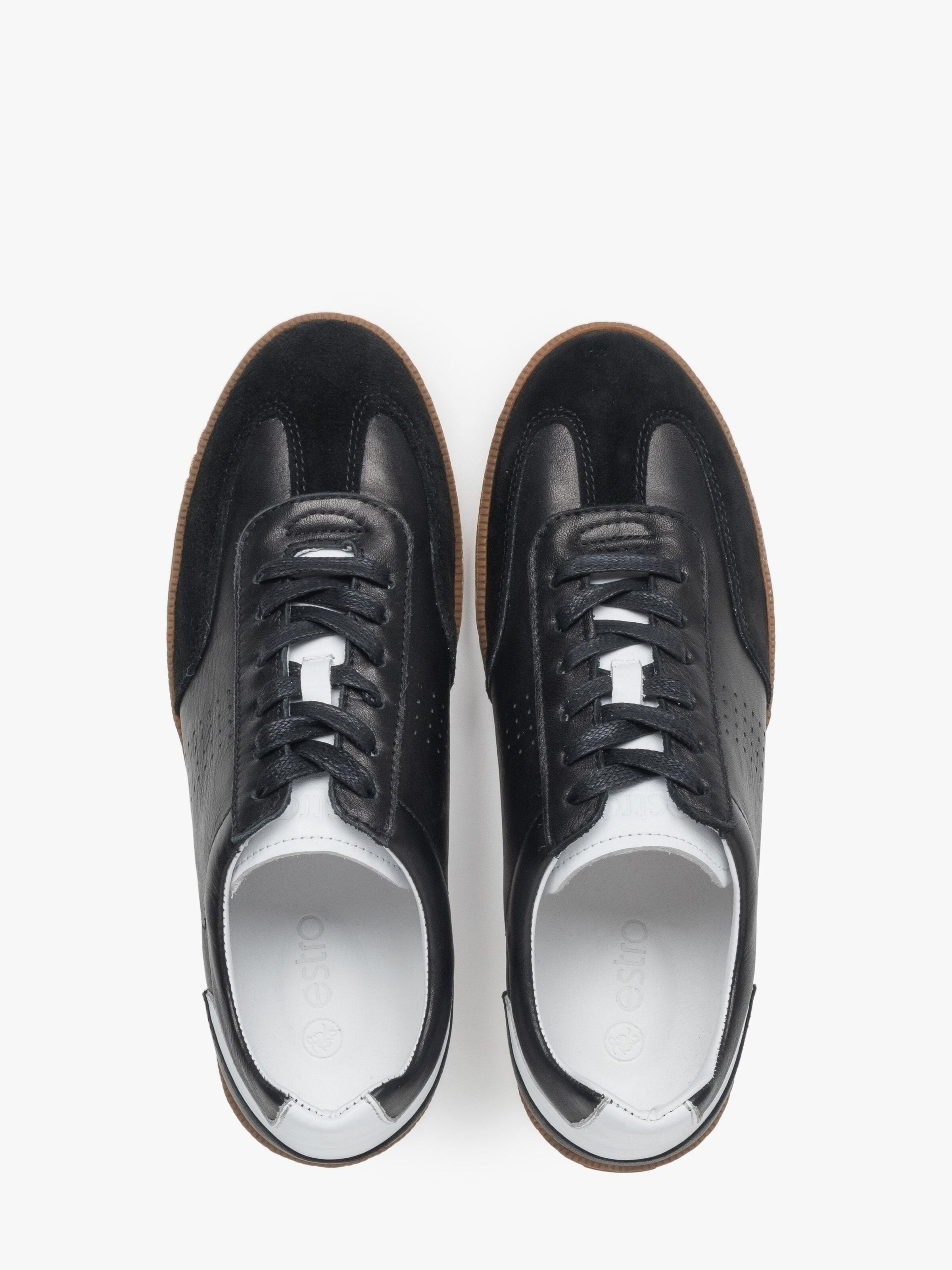 Sneaker bassa '951832-50' di Estro in nero