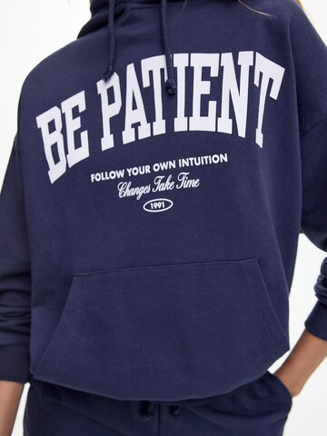 Pull&Bear Sweatshirt in Blauw